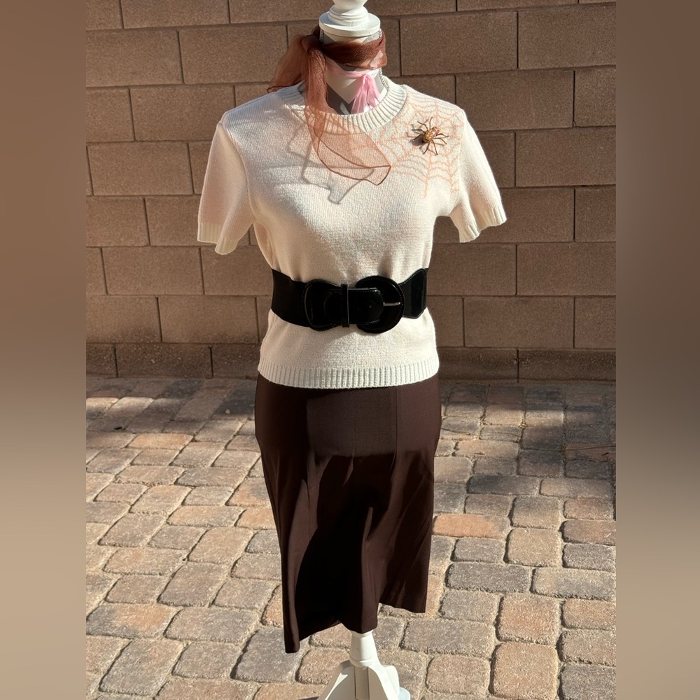 Bebe brown pencil skirt.
